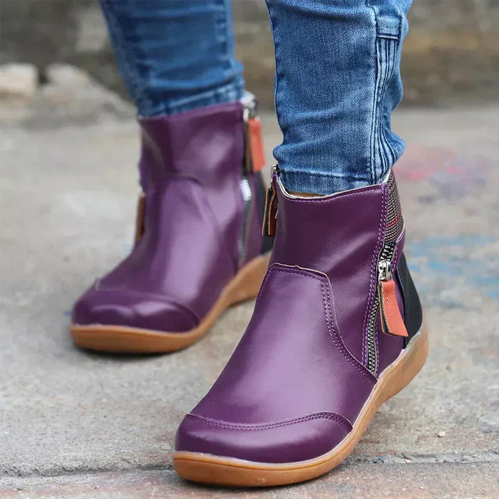 IRIS - PREMIUM ZIPPERED BOOTS