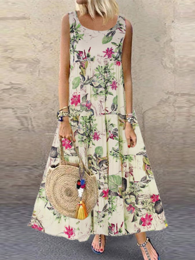 Amelia's Bohemian Floral Dress