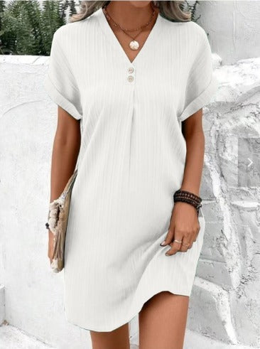 SASCHA - Summer Dress with V-Neck