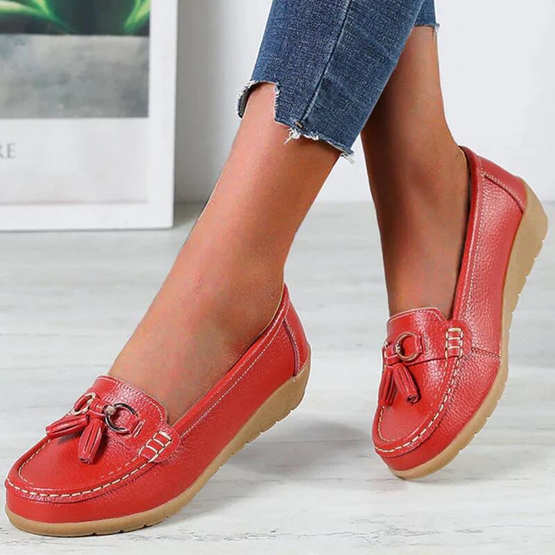 Hannah™ - Women's Orthopedic Leather Shoes