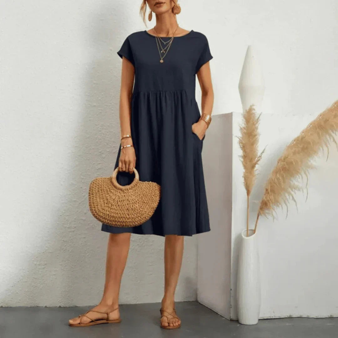 Thessa | Handmade Cotton Dress