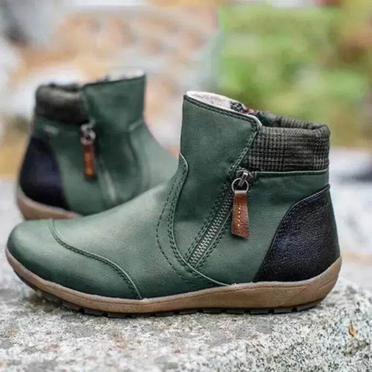 IRIS - PREMIUM ZIPPERED BOOTS