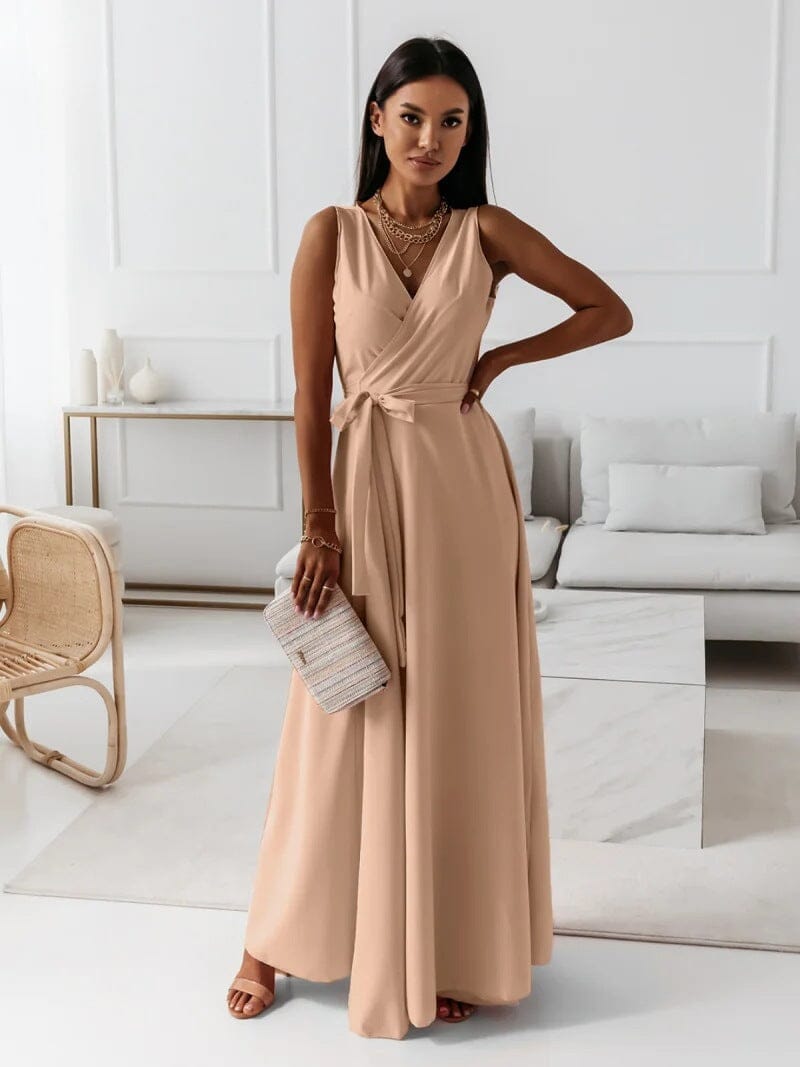 ALESSIA™ | Maxi Dress with V-neck