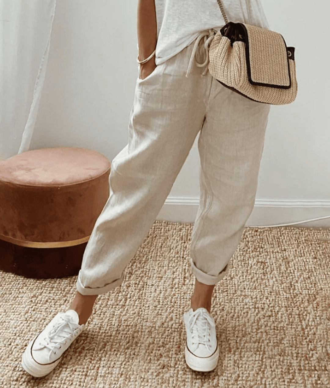 ANITA | LUXURY COTTON-LINEN PANTS