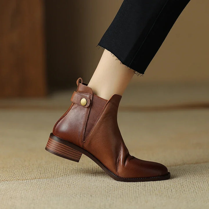 REESE - CHELSEA LEATHER BOOTS