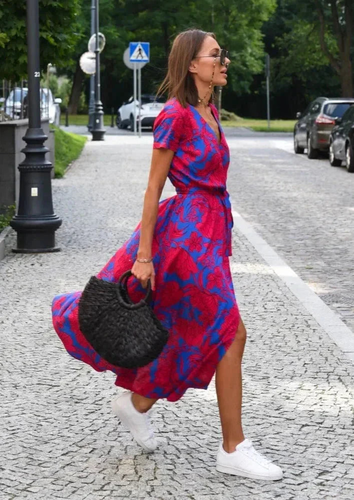 CLARA™ | Floral Print Dress