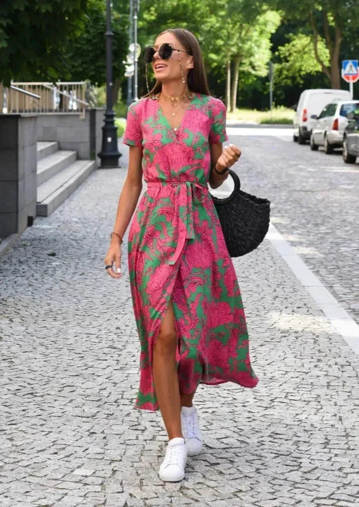 CLARA™ | Floral Print Dress