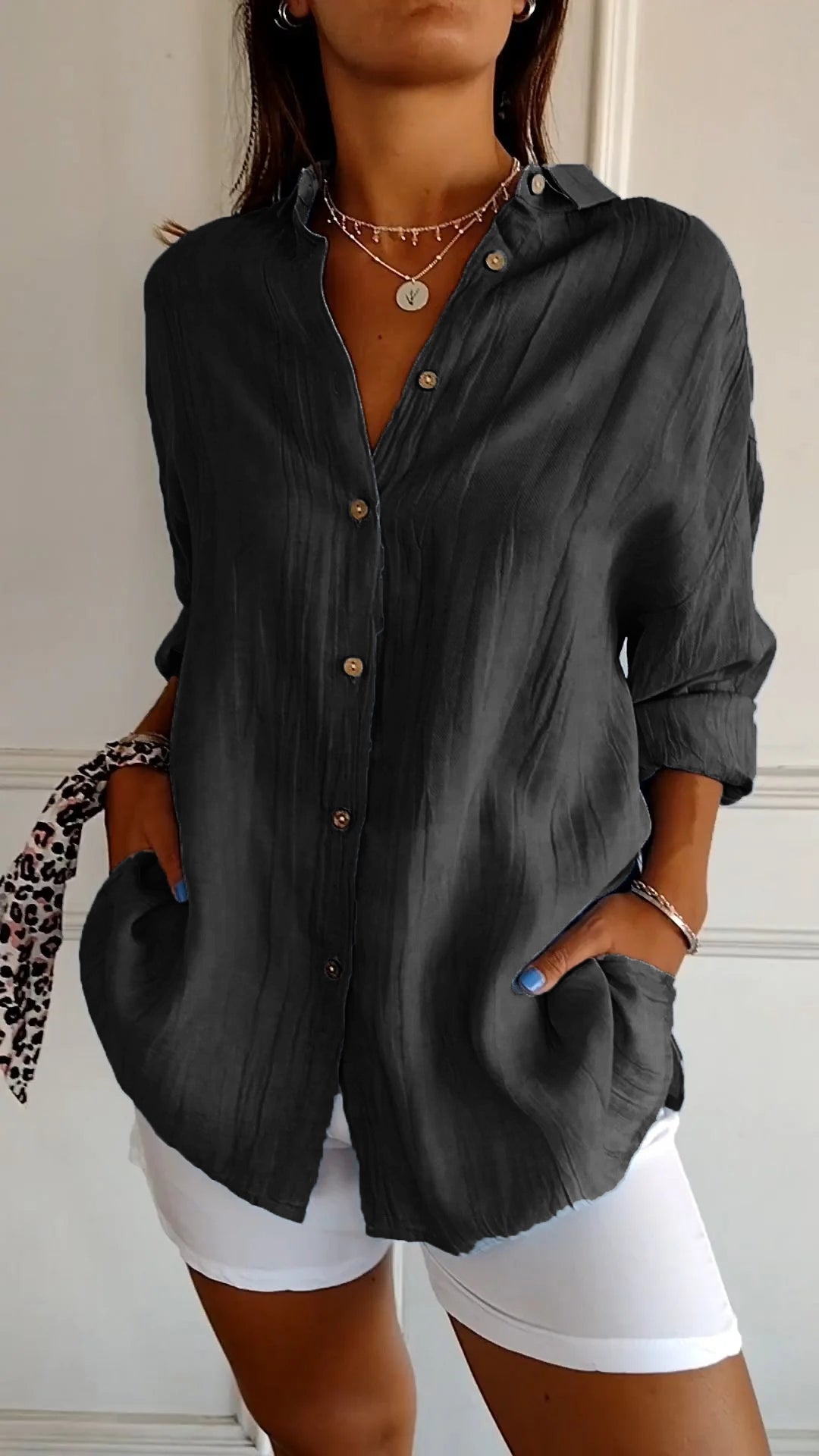 Emily | Casual Oversized Blouse