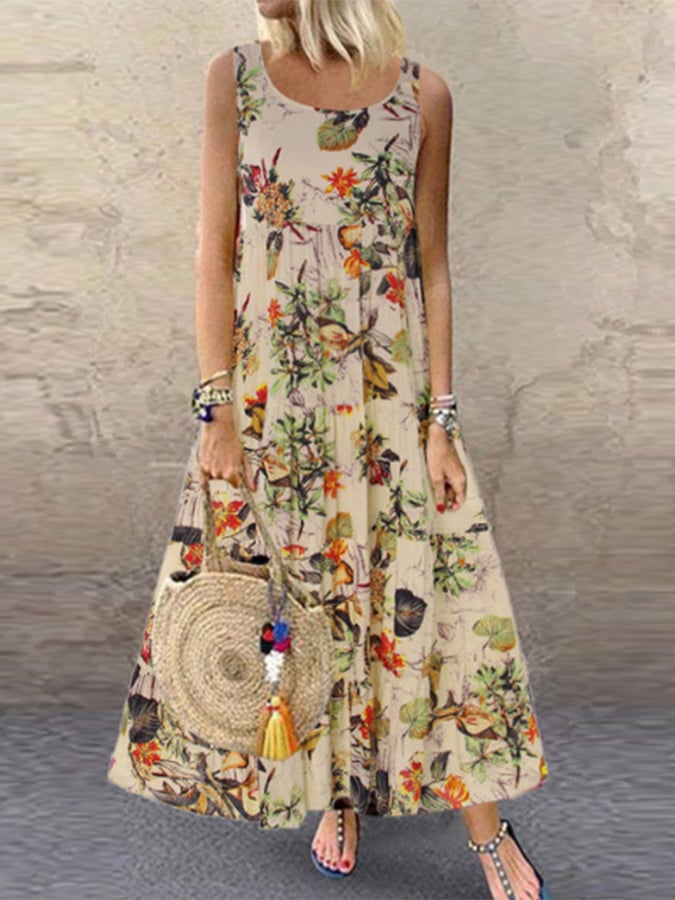 Amelia's Bohemian Floral Dress