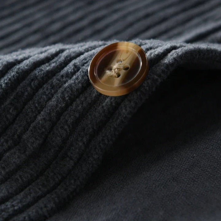 Flynn™ | Corduroy Button Plaque