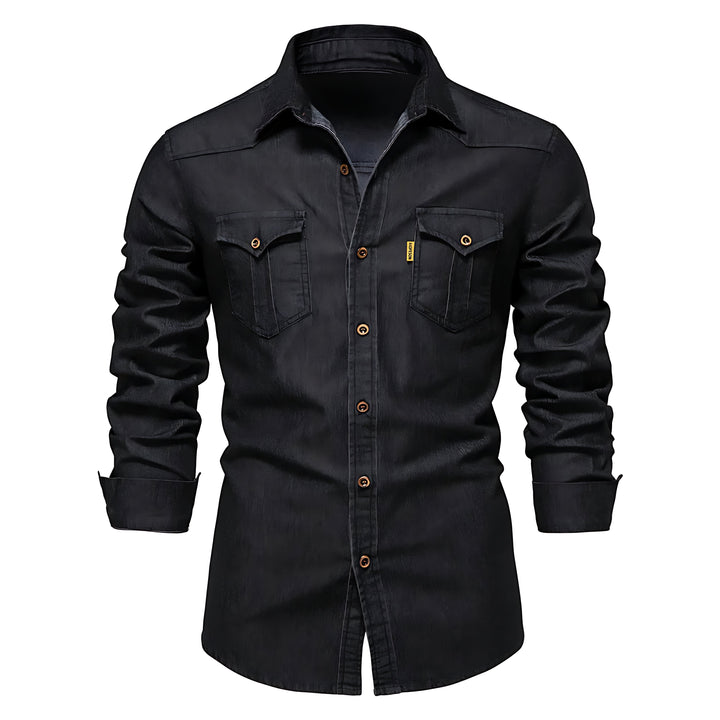 Richard™ | Men's Cotton Denim Shirt